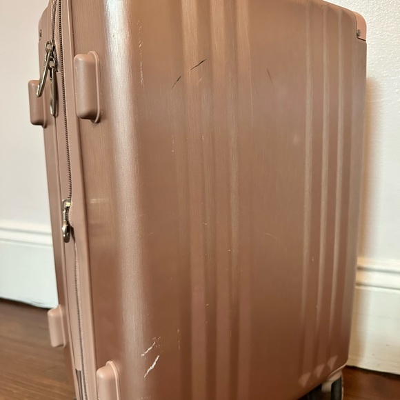 Calpak Rose Gold Carryon Luggage - Picture 6 of 11